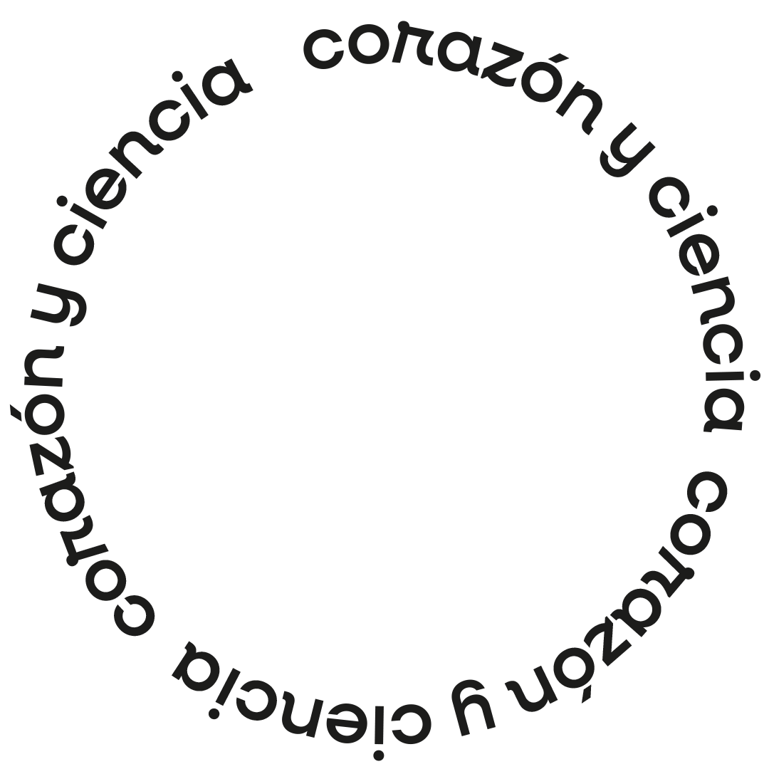 logo corazon y ciencia girando